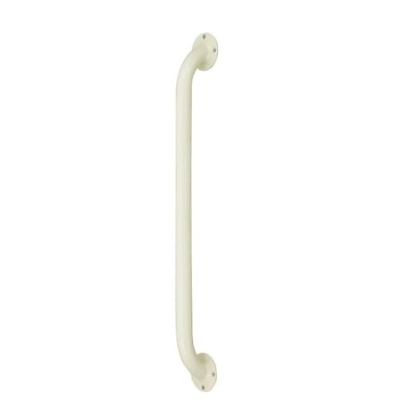 Medline Grab Bar, 300 lb, Steel, Enamel, Wall G5-024WRX1