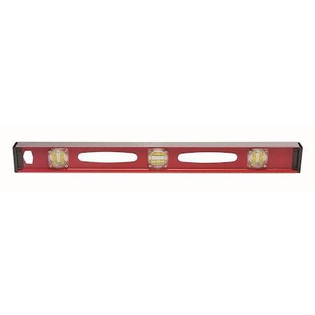 Kraft Tool Kraft Tools 24" Professional Aluminum Extruded Level (6 Vials) SLHD24