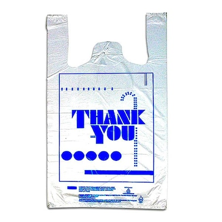 Zoro Select T-Shirt Bag, 6 in D, 20 in H, PK2000 5DUN2