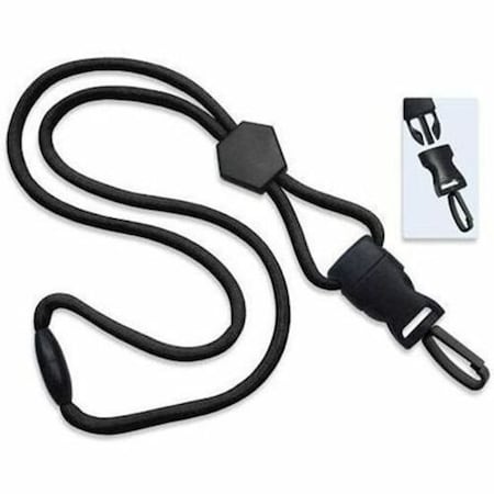 Brady LANYARD STANDARD, ROYAL, 1/4in, POLYPROPYLENE ROUND MATERIAL, DIAMOND SLIDER, NEW DTACH 2135-4509