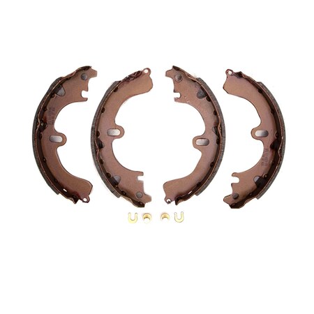 Dfc True Arc Parking Brake Shoes, Drum Brake Shoe Set, 1901-0529-00