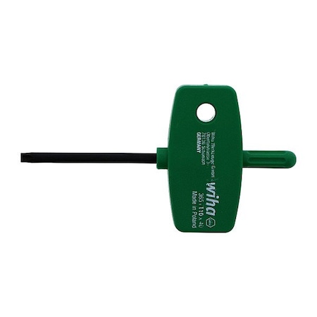Wiha Torx and Torx Plus Keys, T10 Tip Size, 10 PK 36501