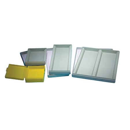 United Scientific Slide Storage Box, Plastic, For 100 Slid SBP100