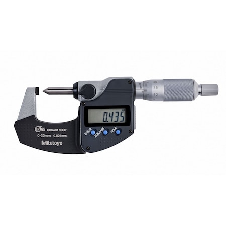 Mitutoyo MICROMETER, CRIMP HEIGHT, 0-20MM, 0.001MM, IP65 342-271-32