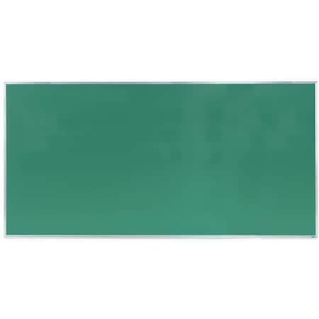 Aarco Composition Chalkboard Satin Anodized Aluminum Frame 48"x96" Green DC4896G