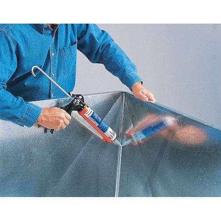 3M Polyurethane Sealant, 20 oz, Sausage Pack, Black, Polyurethane Base, 540 540