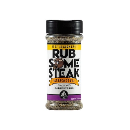 Rub Some Steak Seasoning Rub Black Pepper & Garlic 5.3 oz OW85330