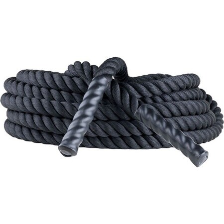 Champion Sports Champion Sports RPT1540 1.5 in. x 40 ft. Rhino Poly Training Rope; Black RPT1540