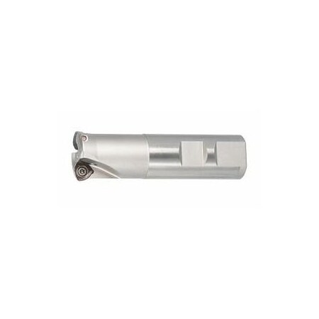 Garant Power Q High Feed Rate Milling Cutter, Weldon Flat, for XD Inserts, 28mm Diameter, 2 Inserts 212807 28/2