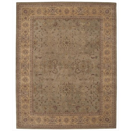 Nourison 3948 Heritage Hall Area Rug Collection Green 8 ft 6 in. x 11 ft 6 in. Rectangle 99446039484
