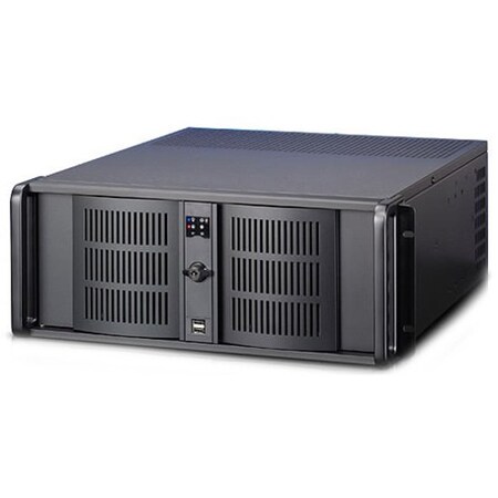 Istarusa D Storm No PS 4U Rackmount Server Chassis (Black), D-400 D-400