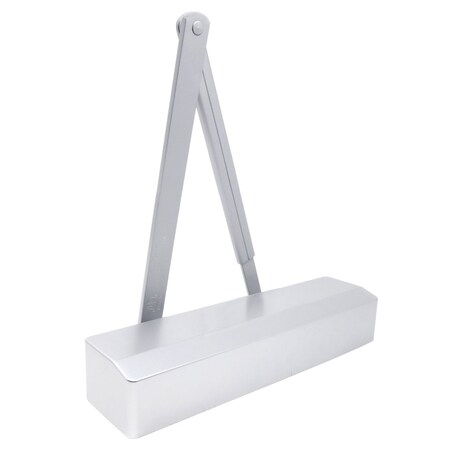 Best Grade 1 Heavy Duty Surface Door Closer, Adjustable Size 1-6, Flat Form Arm, Tri-Pack, Pull Side, Al HD8016 AF80P 689