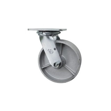 Service Caster 6 Inch Semi Steel Wheel Swivel Caster with Ball Bearing SCC-30CS620-SSB