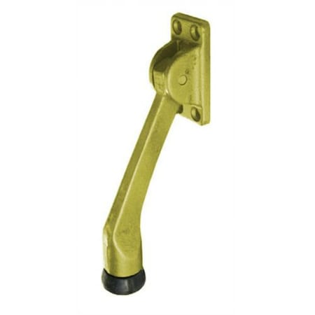 Trans Atlantic 4 in. Zinc Alloy Door Holder in Bright Brass GH-135-US3