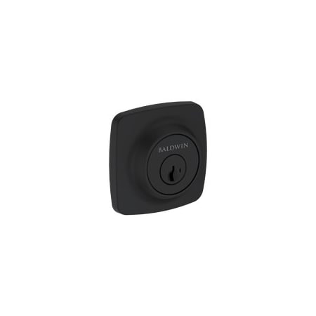 Baldwin Residential Deadbolts Single Cylinder Reversible Satin Black SCSSD190SMC