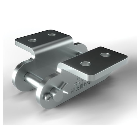 Hkk Chain HKK K-2 Cottered Double Pitch Conveyor Connecting Link, C2080H chain, 2 P, .312 Pin, 304SS SC080CCLK2