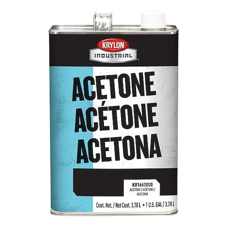 Krylon Industrial Paint Thinner, Can, 1 gal, Solvent, Liquid K01663000-16