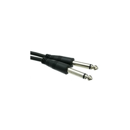 Swe-Tech 3C 1/4 inch Mono Patch Cable, 1/4 Male, 10 foot FWT10A1-61110