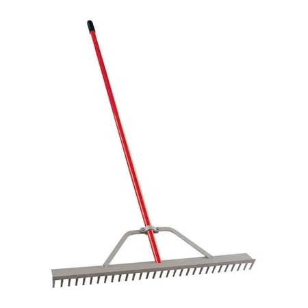 Corona Tools Aluminum Landscape Rake, 30 Tines, Aluminum Handle RK 61053