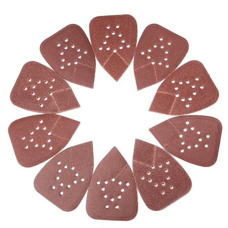 Neiko 50pc Hook & Loop Mouse Sandpaper 11272A