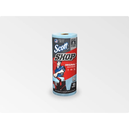 Scott Scott Shop Towels Original 75130 Blue 30, PK30 75130
