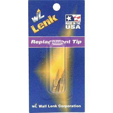 Wall Lenk Woodburning Cutting & Fusing Tips, 2PK WB25SKT
