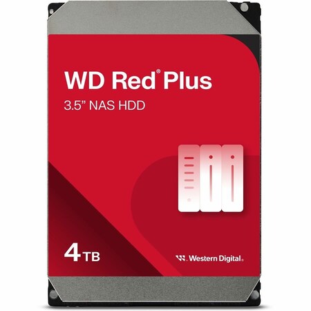 Western Digital WD RED PLUS SATA 4TB NAS HDD 5400RPM 3.5 WD40EFPX