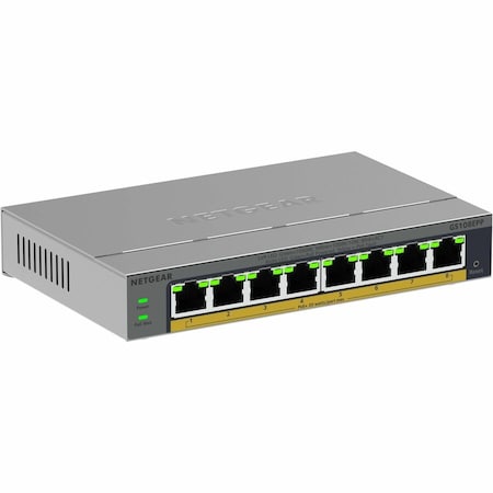 Netgear 8-P Gig Easy Smart PoE+ Switch GS108EPP-100NAS