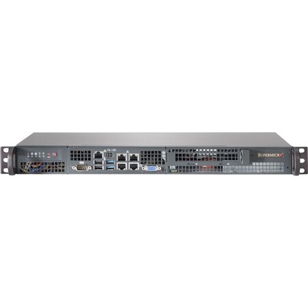 Supermicro SY-518AFN4 SuperServer Intel Atom C2758 200W 1U RackmountServer SYS-5018A-FTN4