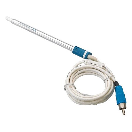 Hach Sensor, 1/4 in Dia, 103 mm H, Glass E51M001