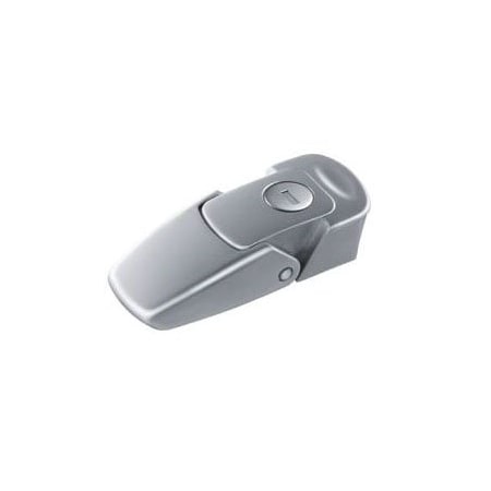 Southco Draw Latch, Key Locking, Small Size, Zinc Alloy, Chrome Plated, Satin V7-10-115-20