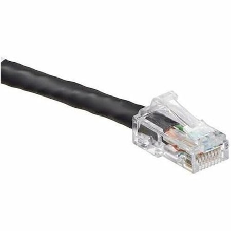 Leviton Cat.6 Rj45 Patch Cord, Black With Black Boot 7Foot 6D460-7E