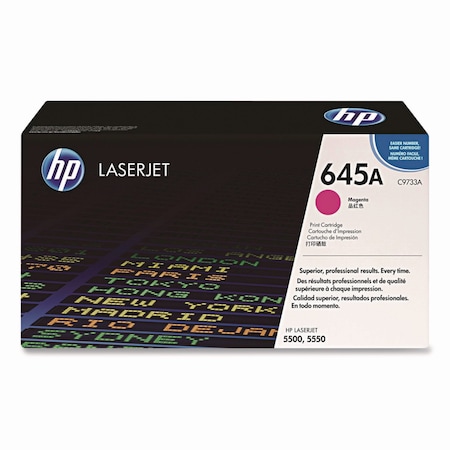 Hp Toner Cartridge, Magenta C9733A