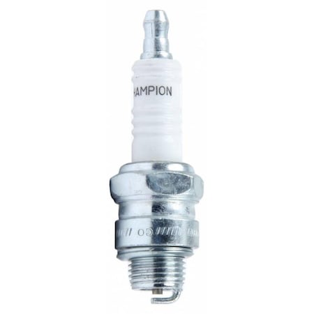 Hard Top J4C Spark Plugs Champion Copper Plus Small 14 mm Thread 0.375 in. Reach Gasket Seat - Each HA3628626