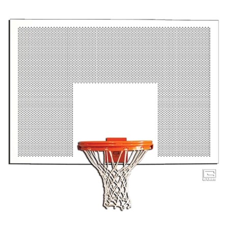 Gared Sports 42 x 60 in. Perforated Steel Rectangular Backboard 1260PS