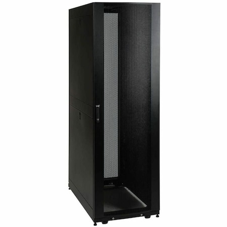 Eaton Tripp Lite Series 45U SmartRack Shallow-Depth Rack Enclosure Cabinet with doors & side panels SR45UBSD