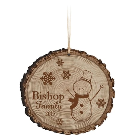 P. Graham Dunn Laser Engravable Blank Barky Ornament ZORN0001