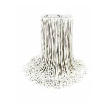 Bsl Extra Large Rayon Cut-End Mop Head, Narrow Band, PK6 4456-6