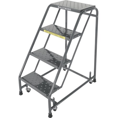 Ballymore Rolling Ladder, Steel, 38 in.H 426P