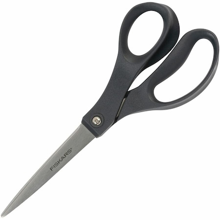Fiskars Scissors, Black, 8-1/2 in Overall L 1067262