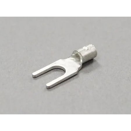 Nichifu Non-Insulated Spade Terminals, Y Type, Stud #6, AWG 16-14 2Y-3.5