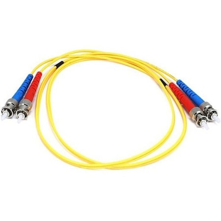 Monoprice Fiber Optic Patch Cord, ST/ST, 1m, Single 6845