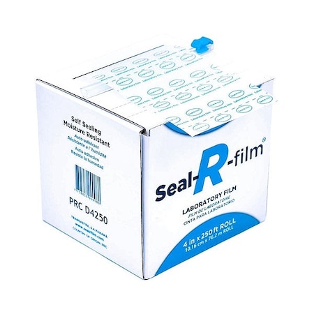 Globe Scientific Sealing Film, Clear, 250 ft L, Non-Sterile SRF-PRCD4250