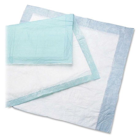 Medline Disposable Fluff and Polymer Breathable Underpads, 20-1/2" x 36", Blue, 50/Case MSC282110