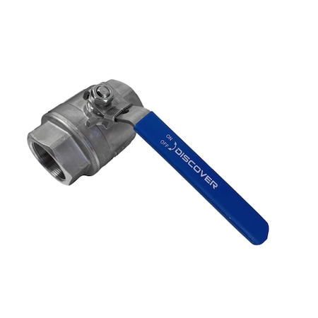 Discover 2 in. Full-Port Stainless Steel Seal-Welded Ball Valve 2000 PSI 101104