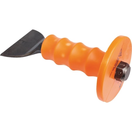 Mayhew Tools 3'' x 7-1/2'' Handguarded Mason Chisel 35005