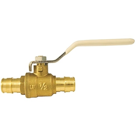 Apollo Exports Ball Valve, 12 in Connection, Barb, 200 psi Pressure, Brass Body EPXV12