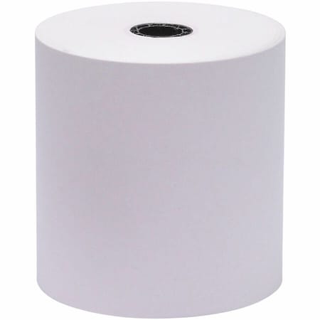 Business Source Paper Roll, 165 ft, White, PK50 BSN31824CT