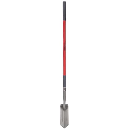 Radius Garden Premium Long Handle Trench Spade, Fiberglass Shaft ST001