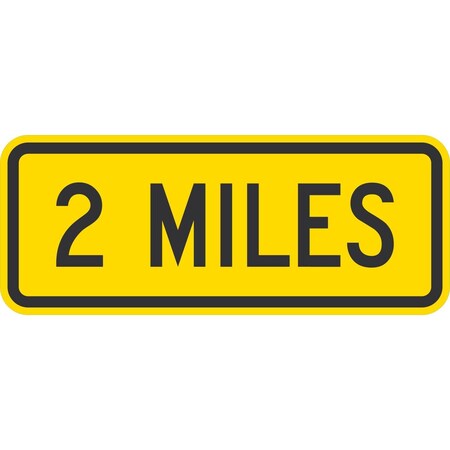 Lyle 2 Mile, 30x12, Non-Reflective, Yellow G-14688-NA_30x12